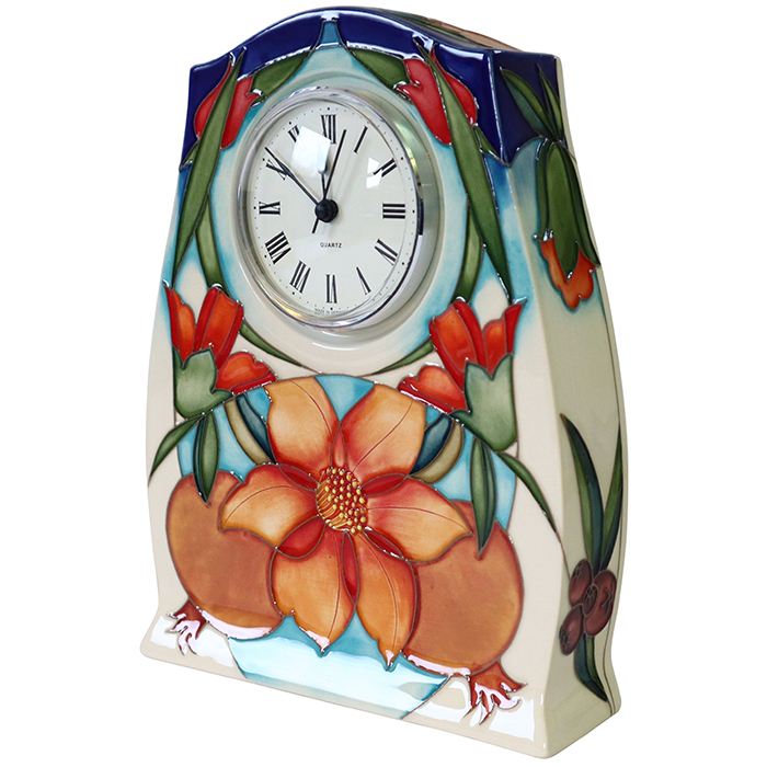 Pommie - Clock + Watercolour
